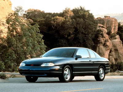 Автомобиль Chevrolet Monte Carlo 3.1 i V6 (162 Hp) - описание, фото, технические характеристики