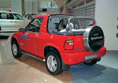 Автомобиль Kia Sportage 2.0 i 16V (128 Hp) - описание, фото, технические характеристики