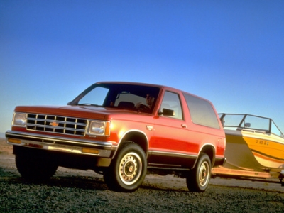 Автомобиль Chevrolet Blazer 4.3 V6 (161 Hp) - описание, фото, технические характеристики