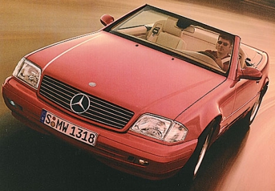 Автомобиль Mercedes-Benz SL-klasse 500 (129.067) (320 Hp) - описание, фото, технические характеристики