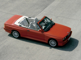 BMW M3 (БМВ М3), 1986-1991, Кабриолет 